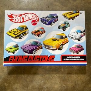 Hot wheels matchbox flying customs 10 car pack mustang firebird Volkswag…